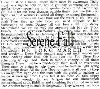 Serene Fall - The Long March DigipackCD 