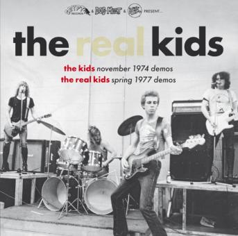 the real kids - 1974 / 1977 demos + live LP-Vinyl Gatefold + 32-seitigem Booklet in LP Größe 
