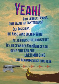 Postkarte "Yeah" Michael Kremer & René Seim 