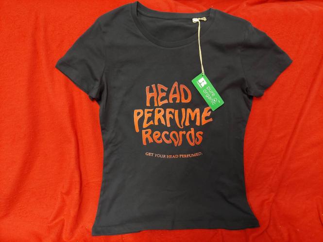 Head Perfume Records T-Shirt NEW red logo (100 Prozent Baumwolle) 