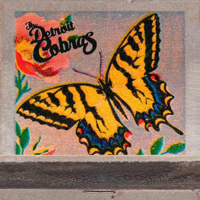 The Detroit Cobras - right now 7" Vinyl BLUE Vinyl Pressing 