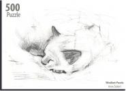 Windlust-Puzzle CAT (Anne Zückert) 500 Teile 